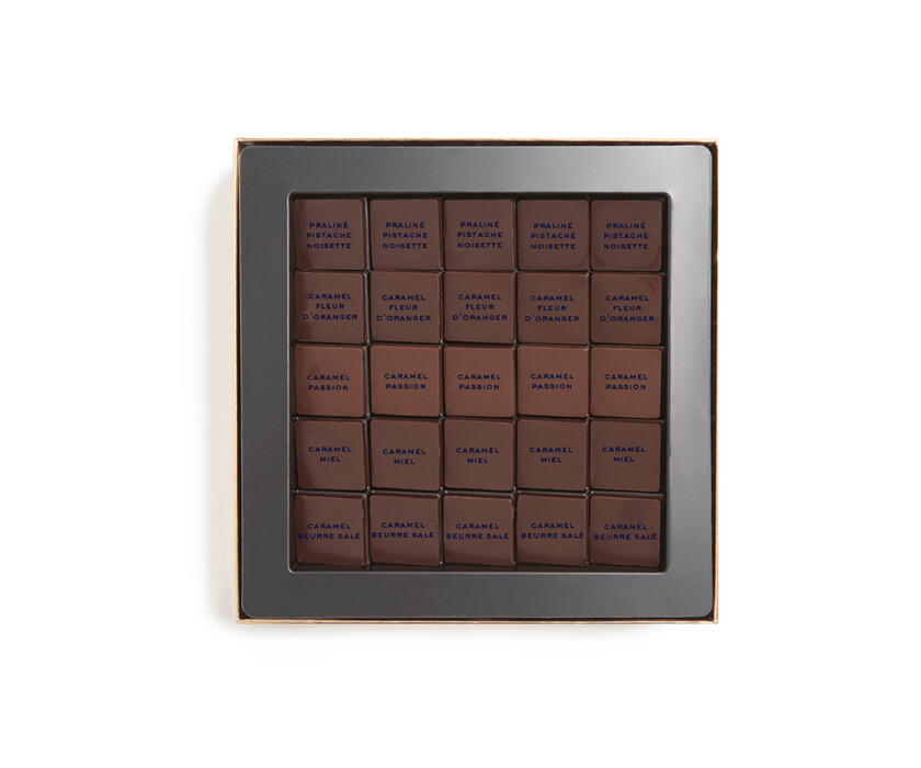 Coffret cadeau trois tiroirs grande Émotion coffrets cadeaux pierre marcolini