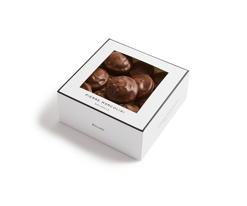 Coffret de croquant noisette biscuit pierre marcolini
