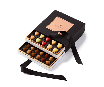 Coffret cadeau deux tiroirs Émotion Coffrets cadeaux Pierre Marcolini