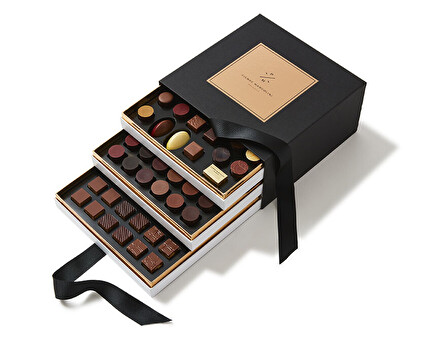 Coffret 3 tiroirs signature coffrets cadeaux pierre marcolini