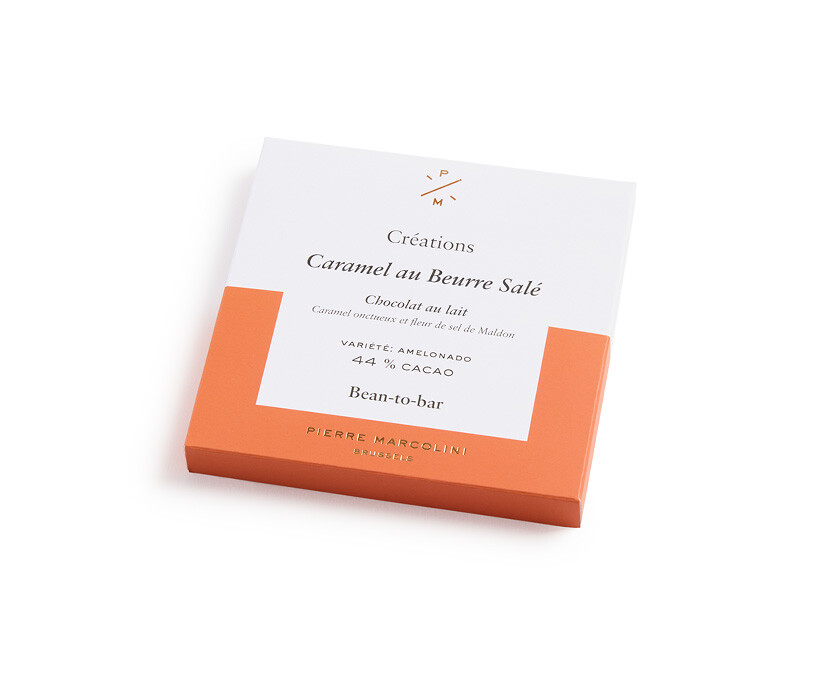 Tablette caramel au beurre sal&eacute;  pierre marcolini