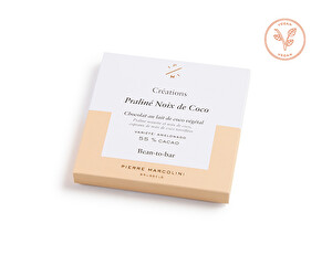 Tablette vegan praliné noix de coco