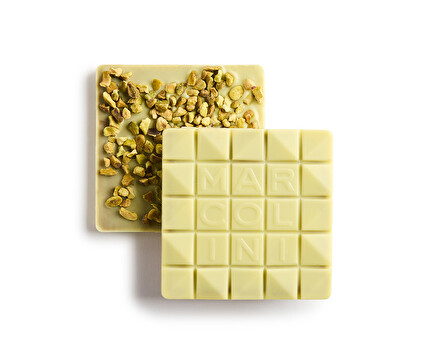 Tablette praliné pistache  Pierre Marcolini