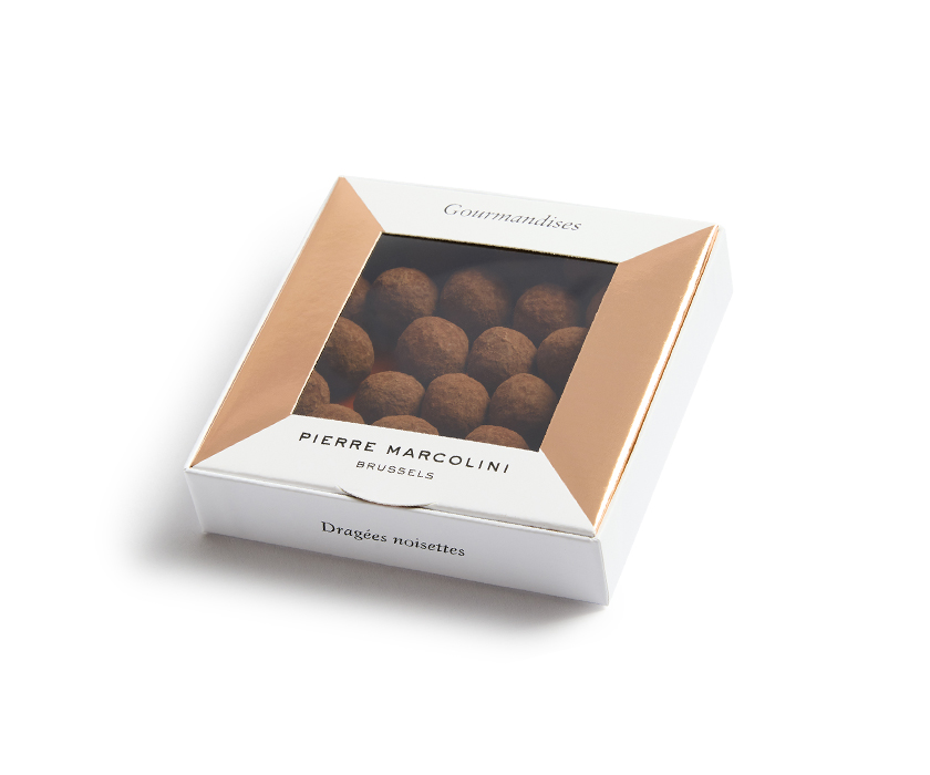 Dragées noisettes pierre marcolini
