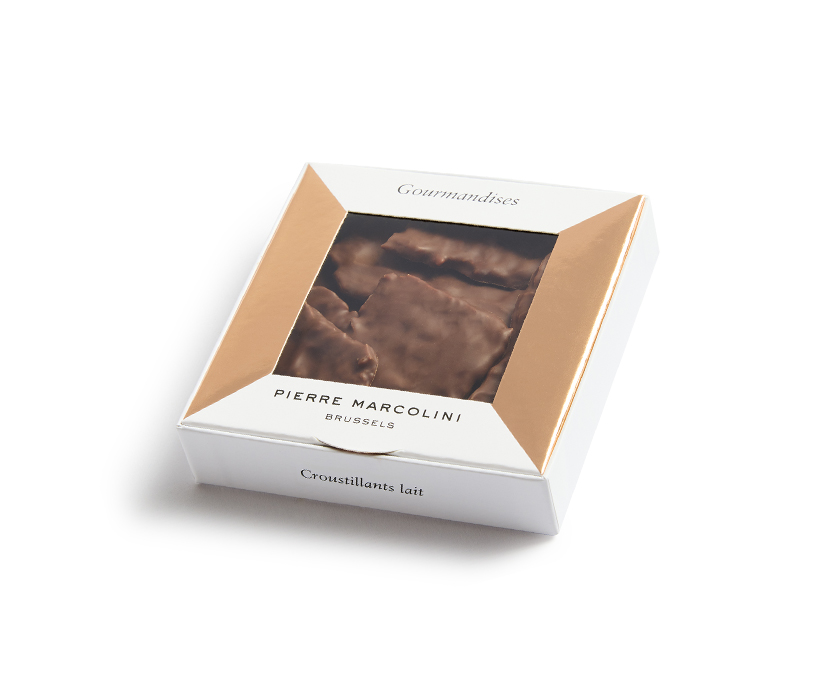 Croustillants lait  pierre marcolini