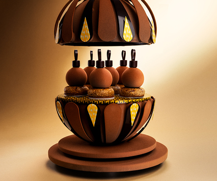 Bûche prestige de Noël  Pierre Marcolini