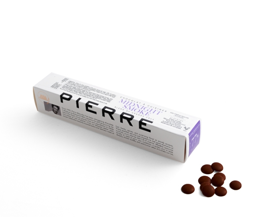 R&eacute;glette chocolat &agrave; cuisiner midnight smoke  pierre marcolini