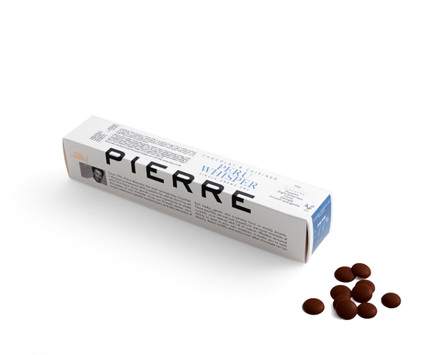 R&eacute;glette chocolat &agrave; cuisiner peru whisper  pierre marcolini