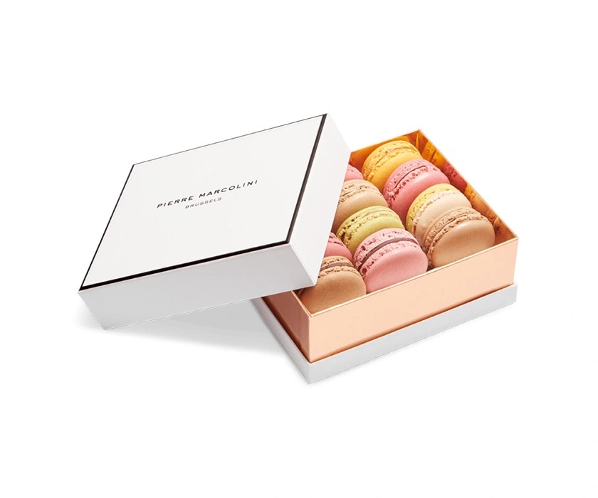 Coffret 12 macarons  pierre marcolini