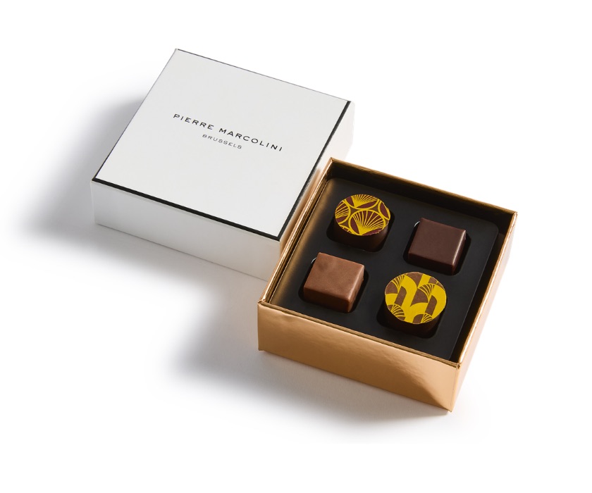 Coffret 4 classiques de no&euml;l  pierre marcolini