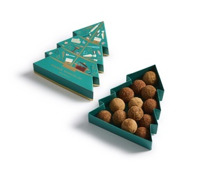 Coffret sapin de truffes