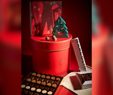 Boîte chapeau de Noël
