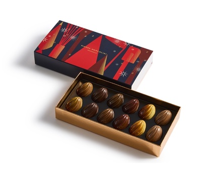 Plumier 12 cabosses de Noël  Pierre Marcolini
