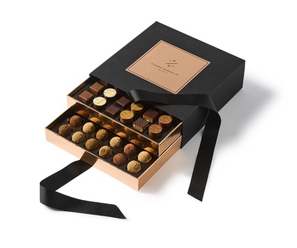 Coffret 2 tiroirs de Noël  Pierre Marcolini