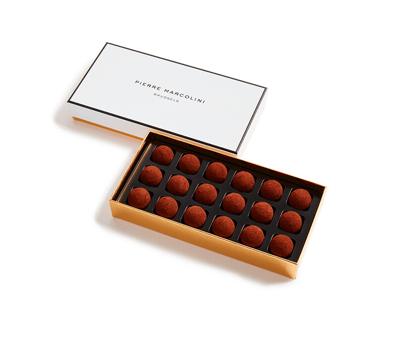 Plumier truffes caramel beurre sal&eacute; truffes pierre marcolini