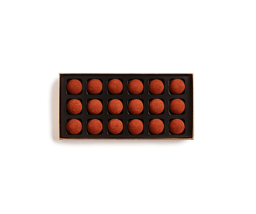 Plumier truffes caramel beurre sal&eacute; truffes pierre marcolini